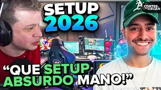 LOUD CORINGA MOSTROU O SEU SETUP PARA 2026! - Cortes do Aruan