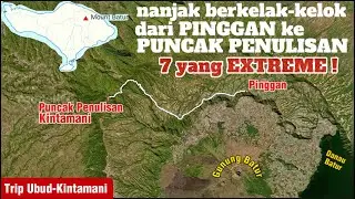 Jalan Pulang dari Pinggan ke Puncak Penulisan Kintamani Bali. 7 Tanjakan Terjal dgn Tikungan Tajam