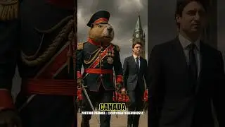 Canada&rsquo;s Giant BEAVER Commander Leads Parade with PM?! 🇨🇦🔥 AI Reality Just Leveled Up!