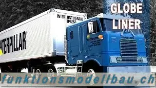 USA RC TRUCK TAMIYA GLOBE LINER - BEST OF SEMI-TRAILER TRUCK