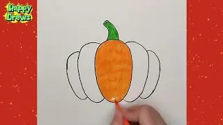 ​ How to Draw a Realistic Pumpkin || Still Life Shading Tutorial
