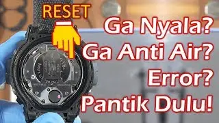 Cara Ganti Baterai Jam Tangan Digital Sendiri (G-Shock DW-6600)