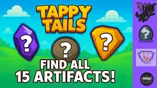 ALL 15 ARTIFACT LOCATIONS! | Tappy Tails Update Treasure Hunt