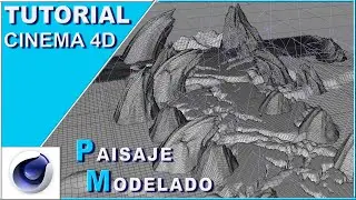 CREAR PAISAJE Otro mundo con CINEMA 4D TUTORIAL MODELADO