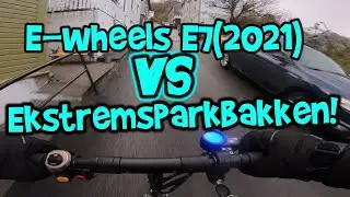 E wheels E7(2021) vs Ekstremsparkbakken!😱#30
