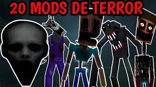 TOP 20 MODS DE TERROR PARA MINECRAFT BEDROCK 1.21