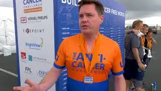 Brian Hervey at the 2017 Anti-Cancer Challenge
