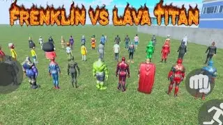 Frenklin vs Lava Titan 😱! indian bike driving 3D #indianbikedriving3d 