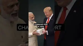 Why Chabahar Port Matters for India in the US&ndash;Iran Crisis #shorts