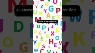Attention Test Challenge Trivia. 4