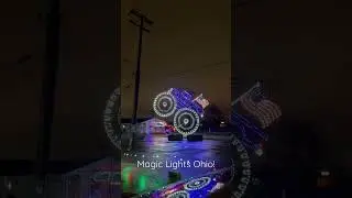 Magic Lights Drive Thru at the Cuyahoga County Fairgrounds! #christmas #christmaslights