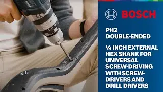 Bosch PH2 Extra Hard Screwdriver Bit - Double-Ended