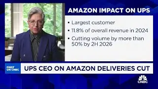 UPS CEO Carol Tom&eacute;: Our profit will increase with more limited Amazon relationship