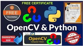 Free Certification Course on Python OpenCv I Free Python Course IFree Certificate@DigitalClassroomOfficial