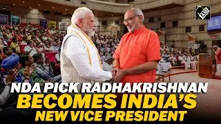 NDA's CP Radhakrishnan wins Vice Presidential Poll with 452 Votes; defeats Justice Sudershan Reddy