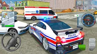 Police cop simulator 2025: city police officer city driving - car game android gameplay