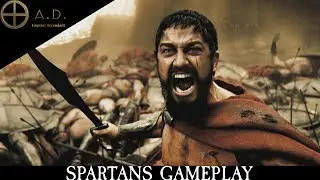 0 A.D. Empires Ascendant Alpha 20 - Spartans Gameplay