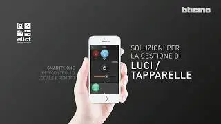 Gestione luci e tapparelle connesse MyHome  BTICINO