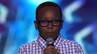 Quintavious Johnson  12 Year Old Wows With 'Who's Lovin' You' Cover   America's Got Talent 2014