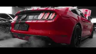 Ford Mustang cin&eacute;matic vid&eacute;o shot on iPhone 15 Pro Max