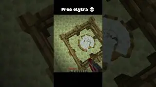 Minecraft free elytra 💀 #minecraft #shorts