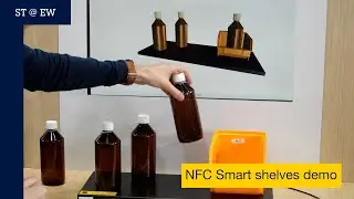 ST@EW2023: NFC for consumer products (smart shelves demo & smart rings)