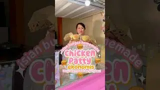 ISIAN BURGER HOMEMADE CHICKEN PATTY EKONOMIS IDE JUALAN MODAL TERJANGKAU #usaharumahan #idejualan