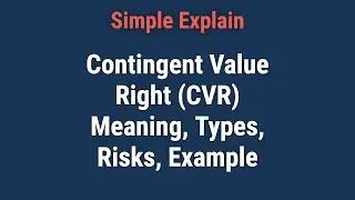Contingent Value Right (CVR) Meaning, Types, Risks, Example