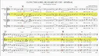 I Love the Lord, He Heard My Cry Alto Emphasis Version