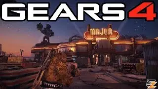 Gears of War 4 - New Diner Multiplayer Map Gameplay!