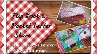 Flip Book & Pocket Letter Share: County Fair Farm Theme