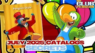JULY 2025 SECRETS PENGUIN STYLE AND FURNITURE CATALOG | New Club Penguin