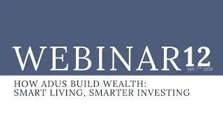 How ADUs Build Wealth: Smart Living, Smarter Investing Event by Apex Homes