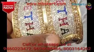 2020 Top Trending Bridal bangles, suhag chura, name photo designs