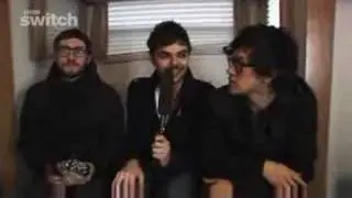 The Teenagers chat French and Girls Aloud backstage at Sound