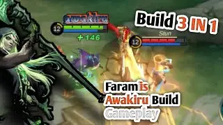 M4 Faramis Awakiru Build Burst Damage Mage Gameplay - Build 3 IN 1 Roamer Mage