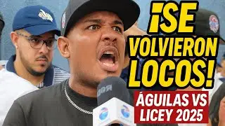 REACCIONES DOMINICANOS | AGUILAS CIBAEÑAS VS TIGRES LICEY 29/11/2025 | ESTADIO CIBAO