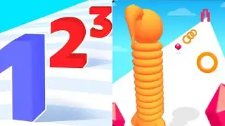 Number Master VS Long Neck Run - All Levels SpeedRun Gameplay Android iOS Part 1