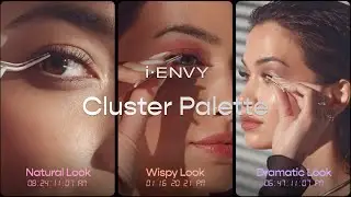 Anytime Glam with #ienvy Cluster Palette: Perfect Cosmetic Lash Solution! #ClusterPalette #LashGlam