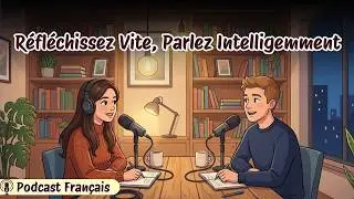 Podcast en français 🇫🇷 | Penser vite et parler intelligemment en français (Méthode naturelle)