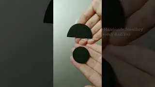 Fabric Jewellery Making 🔥 Fabric Earrings #youtube #jewelsandyou #jewellerymaking #viralshorts