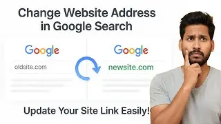 How to change website address in Google Search | WebAzaria