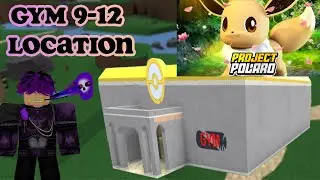 Расположение спортзалов Pokemon Project Polaro *Ссылка на игру в описании*
