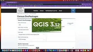 QGIS Introduction: ABS Census GeoPackages into QGIS