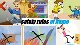 Safety Rules at Home for Kids | Jeni and Jessi kids learning | Indoor Safety Rules |Jessica Sherine