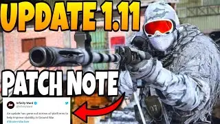 UPDATE 1.11 BREAKDOWN | Improve Stability In Ground War! | Modern Warfare