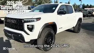 ⭐ BRAND NEW 2026 GMC Canyon Elevation⭐ Elevation Premium Pkg