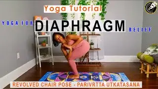 Revolved Chair Pose - Parivrtta Utkatasana - YOGA Tutorial - Video-43