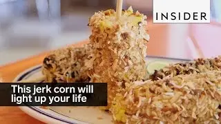 Miss Lily's jerk corn with coconut will light up your life