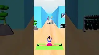 Flex Yoga Girl Run #2 #shorts #viral #games